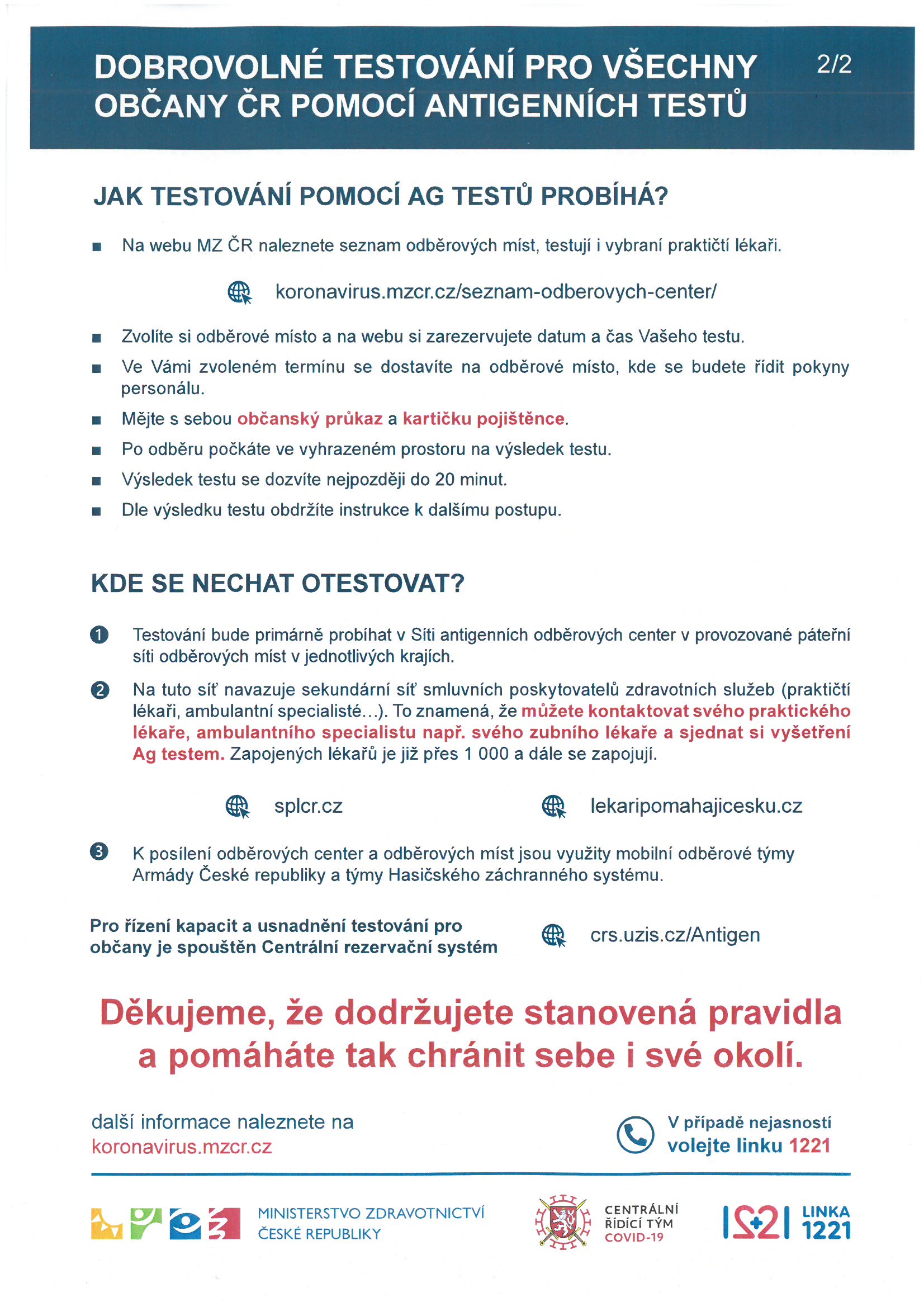 leták AG testování - strana 2